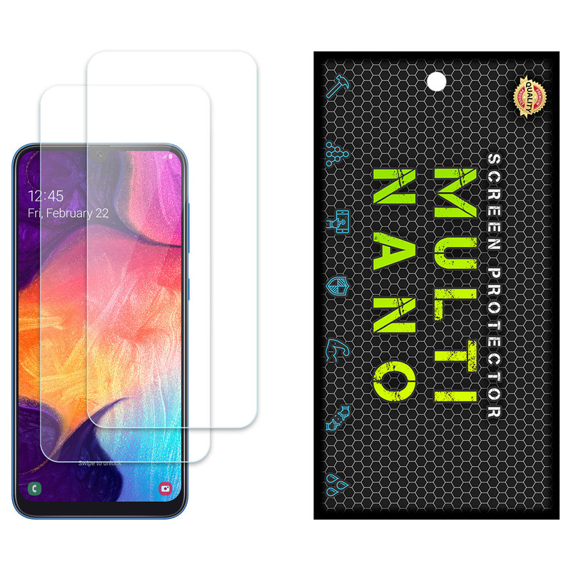 محافظ صفحه نمایش مولتی نانو مدل X-S2N مناسب برای گوشی موبایل سامسونگ Galaxy A50 بسته دو عددی