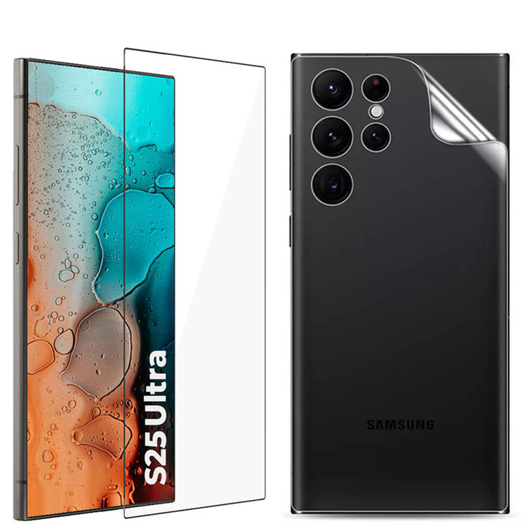 محافظ صفحه نمایش بادیگارد مدل FS مناسب برای گوشی موبایل سامسونگ GALAXY S25 Ultra به همراه محافظ پشت