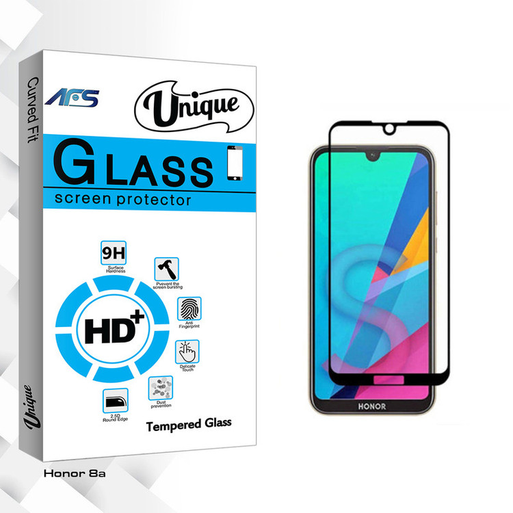 محافظ صفحه نمایش سرامیکی ای اف اس مدل Unique Glass مناسب برای گوشی موبایل آنر 8a