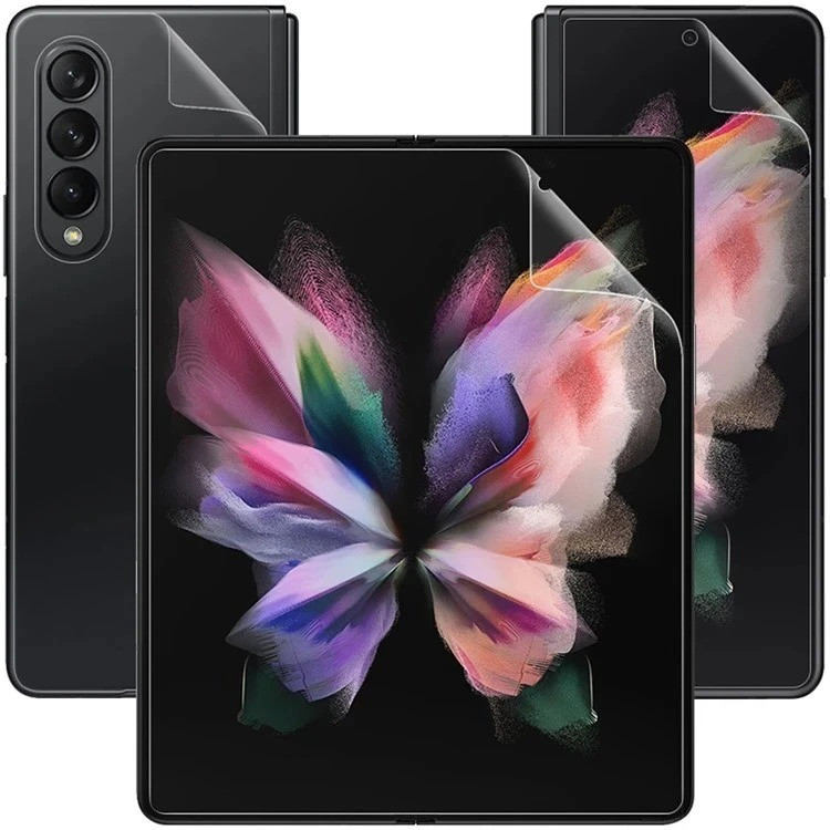 محافظ صفحه نمایش مات بوف مدل Hydrogel-Matte مناسب برای گوشی موبایل سامسونگ Galaxy Z Fold 7 به همراه محافظ پشت گوشی