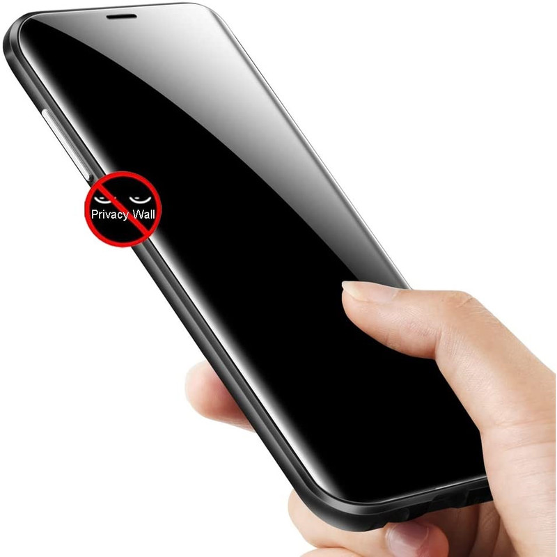 محافظ صفحه نمایش حریم شخصی بادیگارد مدل PIP مناسب برای گوشی موبایل اپل iPhone XR