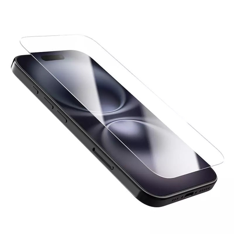 محافظ صفحه نمایش D`hard مناسب برای گوشی موبایل اپل iPhone 16/15 به همراه کیت نصب آسان