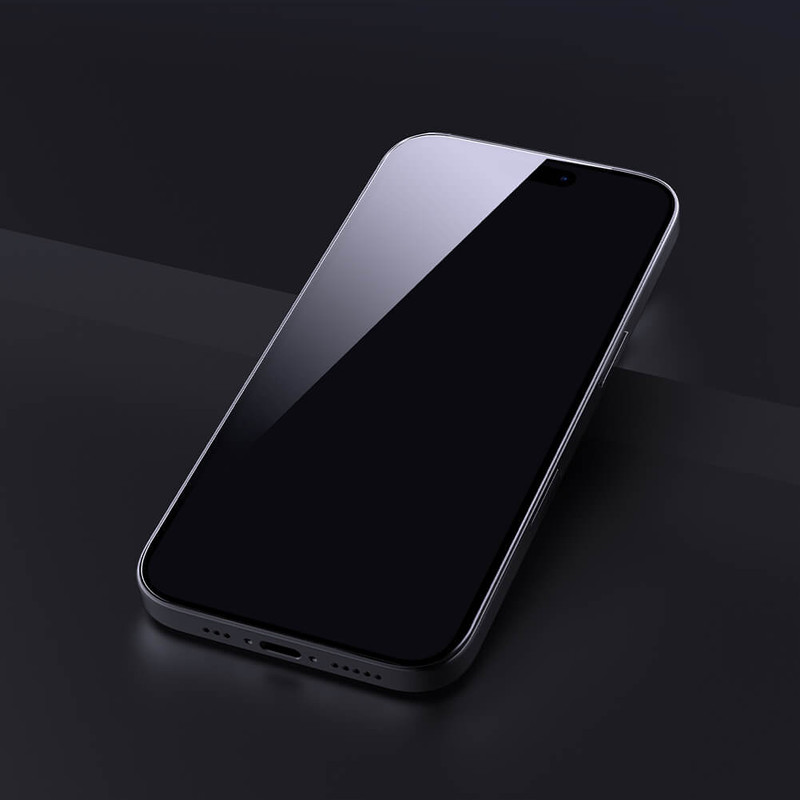 محافظ صفحه نمایش D`hard مناسب برای گوشی موبایل اپل iPhone 16/15 به همراه کیت نصب آسان
