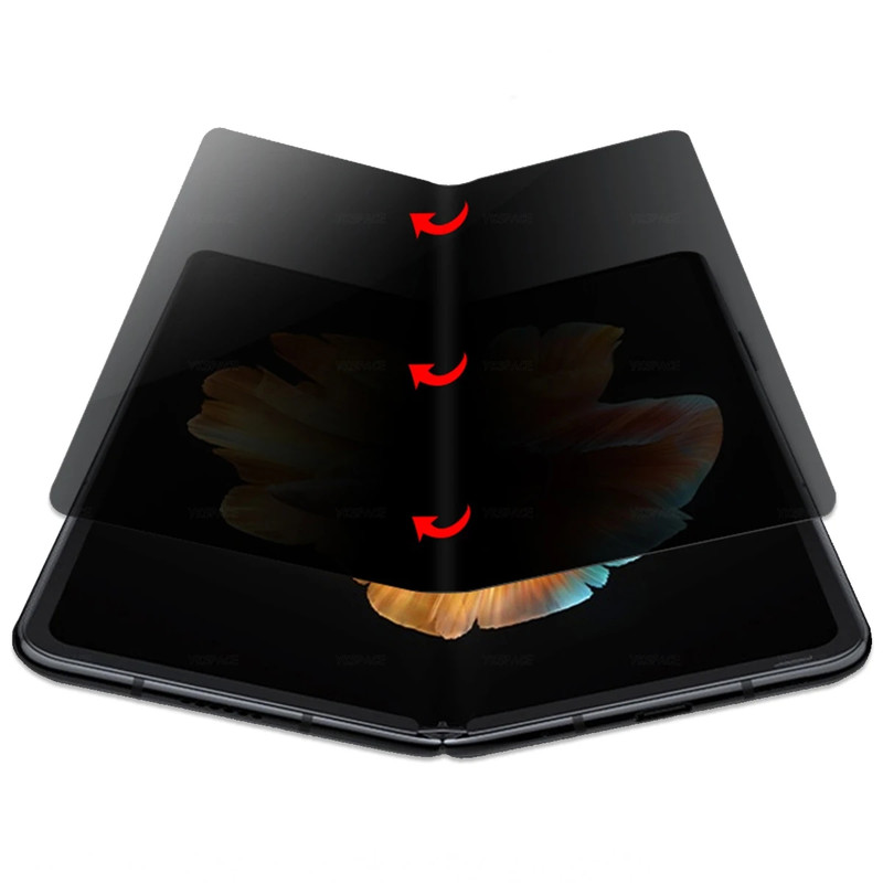 محافظ صفحه نمایش حریم شخصی بادیگارد مدل Hydrogel Big مناسب برای گوشی موبایل سامسونگ Galaxy Z Fold 4 / Z Fold 5