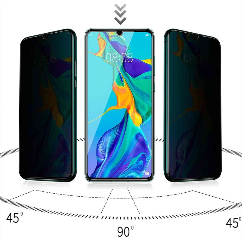 محافظ صفحه نمایش حریم شخصی بادیگارد مدل PX مناسب برای گوشی موبایل شیائومی Redmi Note 8
