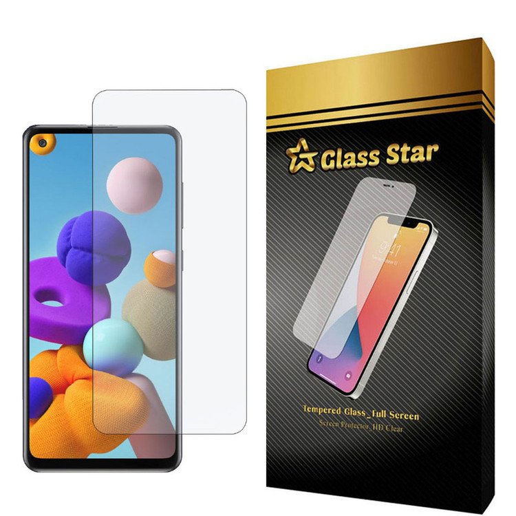 محافظ صفحه نمایش گلس استار مدل SAD مناسب برای گوشی موبایل سامسونگ Galaxy A21s