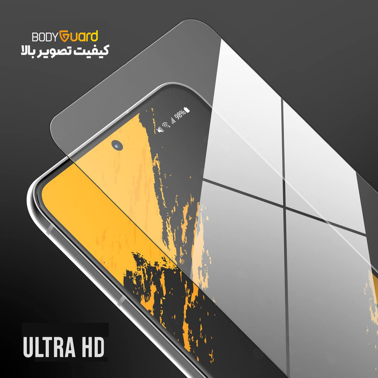 محافظ صفحه نمایش بادیگارد مدل FS مناسب برای گوشی موبایل سامسونگ GALAXY S25 Plus