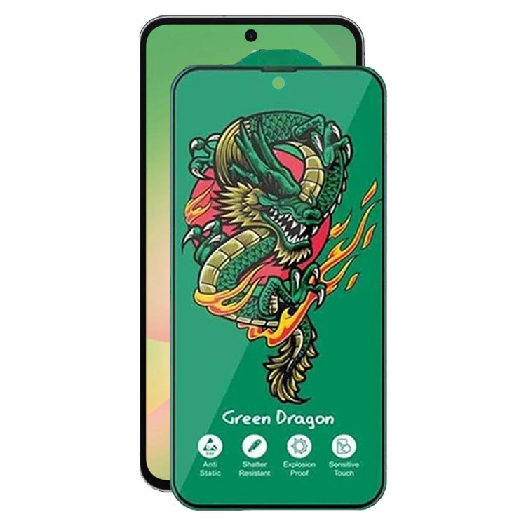 محافظ صفحه نمایش اپیکوی مدل Green Dragon ExplosionProof مناسب برای گوشی موبایل سامسونگ Galaxy A56/A36/S24 FE