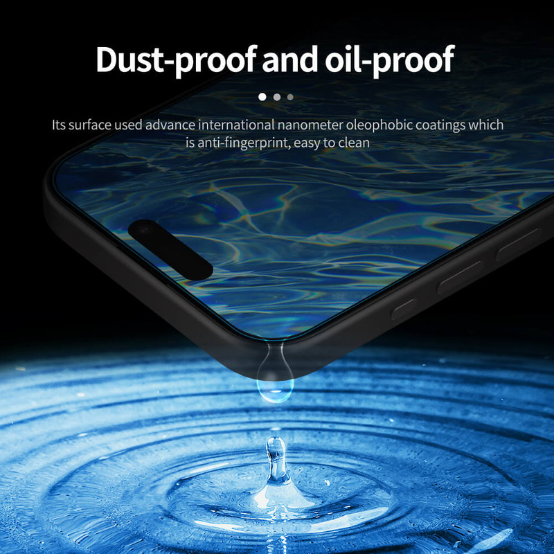 محافظ صفحه نمایش نیلکین مدل H Plus Pro مناسب برای گوشی موبایل اپل iPhone 15 Pro Max