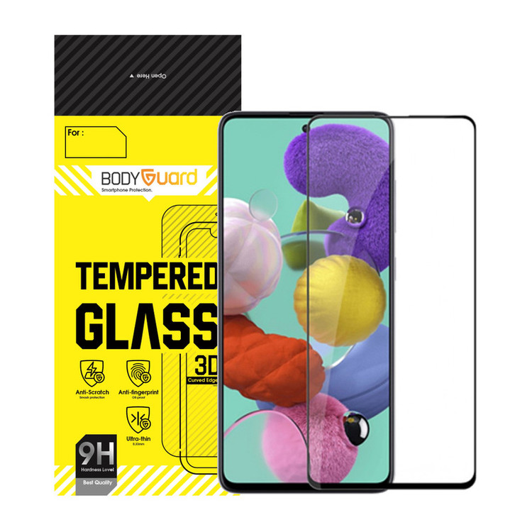 محافظ صفحه نمایش بادیگارد مدل FS مناسب برای گوشی موبایل سامسونگ Galaxy A51