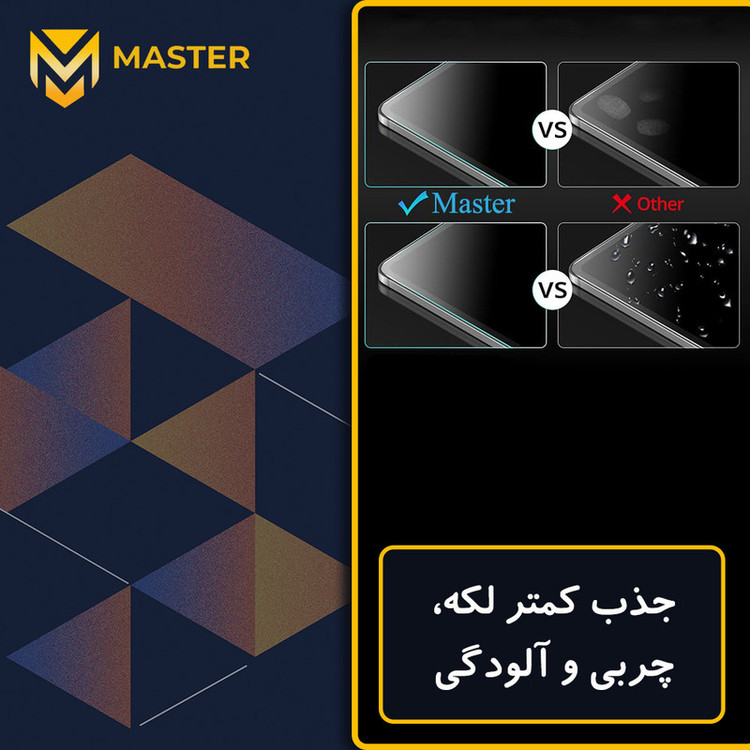 محافظ صفحه نمایش مات مستر مدل Resistant مناسب برای گوشی موبایل شیائومی Poco X7 Pro