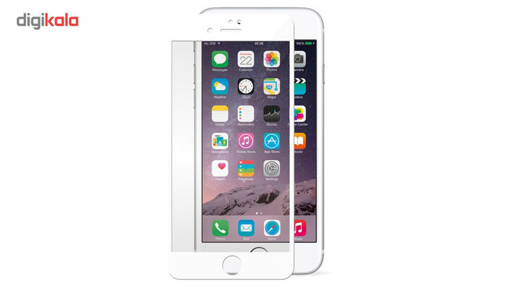 محافظ صفحه نمایش آر جی مدل Full Cover Tempered Glass مناسب برای گوشی موبایل آیفون 7 پلاس