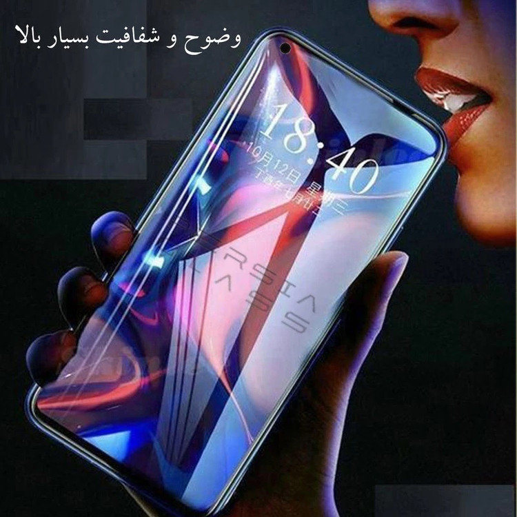 محافظ صفحه نمایش بوک مدل آنتی استاتیک مناسب برای گوشی موبایل شیائومی redmi note 13pro 5g / poco x6 5g