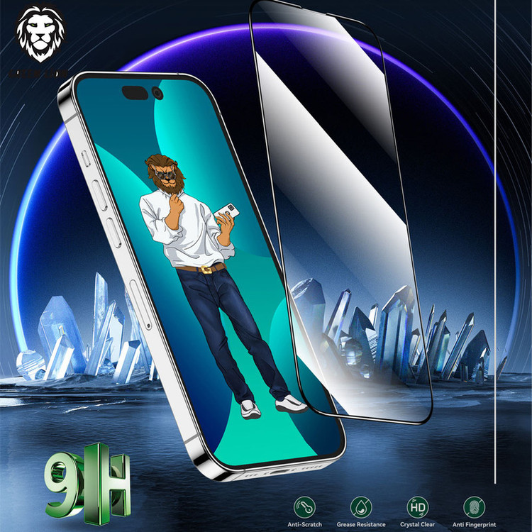 محافظ صفحه نمایش گرین لاین مدل 9H steve مناسب برای گوشی موبایل اپل iphone 14