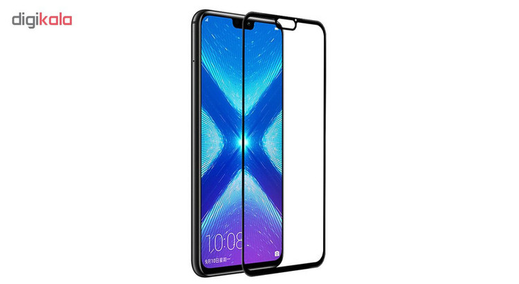 محافظ صفحه نمایش شیشه ای مدل Full مناسب برای گوشی موبایل هوآوی Honor 8X