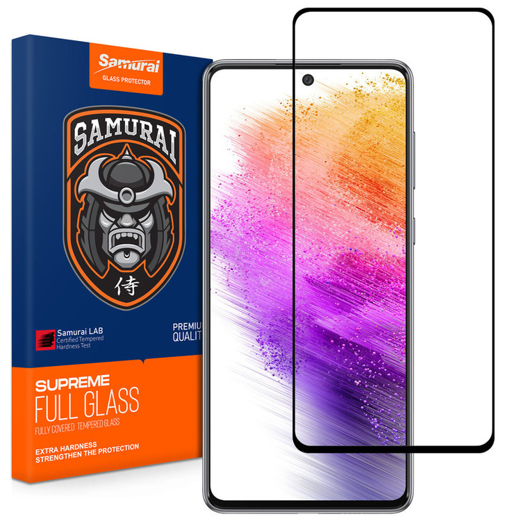 محافظ صفحه نمایش شیشه ای سامورایی مدل ovglass مناسب برای گوشی موبایل سامسونگ Galaxy A73 / M52 / Note 10 Lite