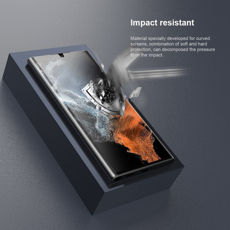 محافظ صفحه نمایش بادیگارد مدل HydroGel مناسب برای گوشی موبایل سامسونگ Galaxy S22 Ultra به همراه محافظ پشت گوشی