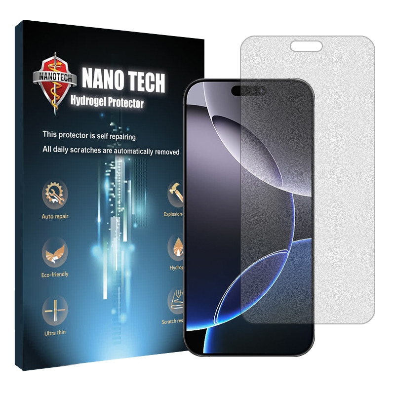 محافظ صفحه نمایش مات نانو تک مدل Tough مناسب برای گوشی موبایل اپل iPhone 16 Pro Max