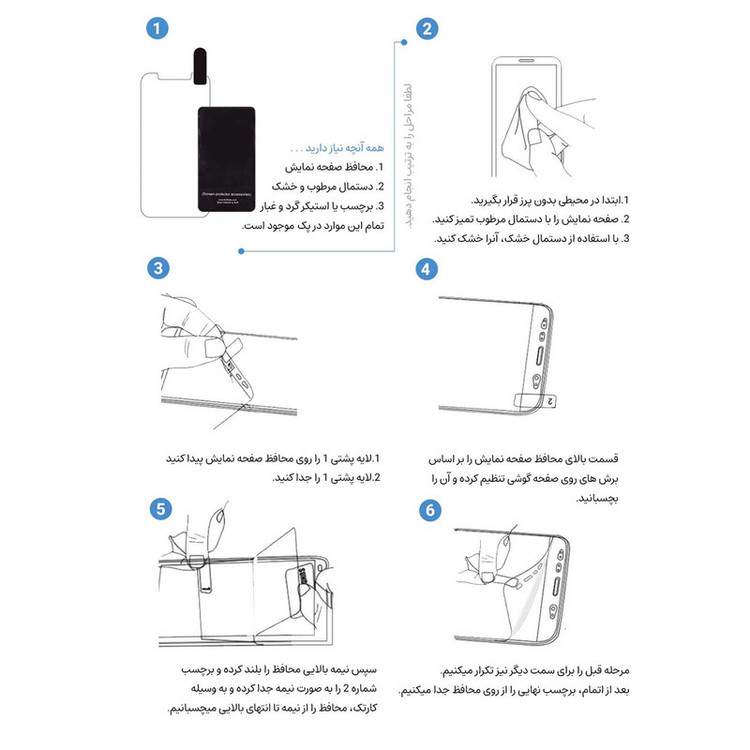 محافظ صفحه نمایش مدل Hydrogel مناسب برای گوشی موبایل شیائومی Mi 12X / 12 / Mi 12 / Mi 12S