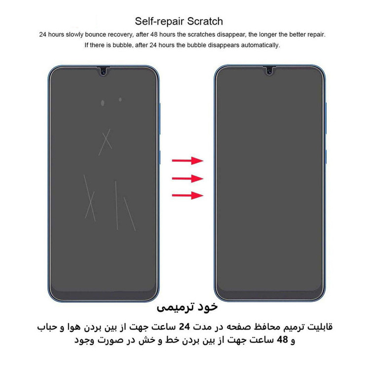 محافظ صفحه نمایش مدل Hydrogel مناسب برای گوشی موبایل شیائومی Mi 12X / 12 / Mi 12 / Mi 12S