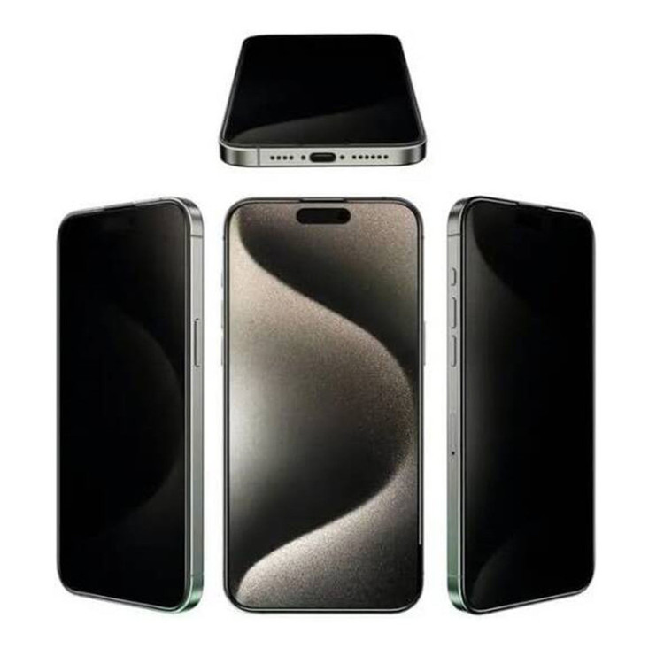 محافظ صفحه نمایش حریم شخصی گرین لاین مدل Anthony 360 Privacy مناسب برای گوشی موبایل اپل iPhone 15 pro Max