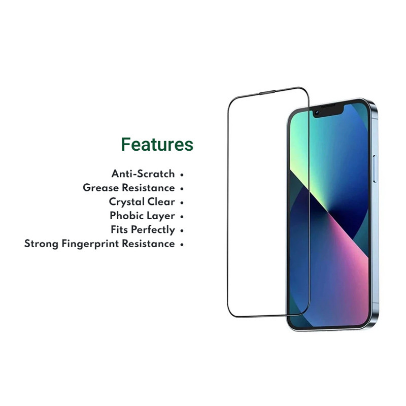 محافظ صفحه نمایش گرین لاین مدل GN9HSGL14 مناسب برای گوشی موبایل اپل IPhone 13 / 13 Pro / 14