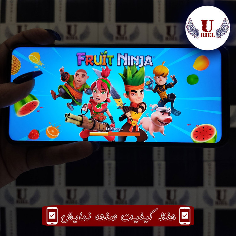 محافظ صفحه نمایش سرامیکی یوریل مدل UCR مناسب برای گوشی موبایل سامسونگ Galaxy A15 5G بسته چهار عددی