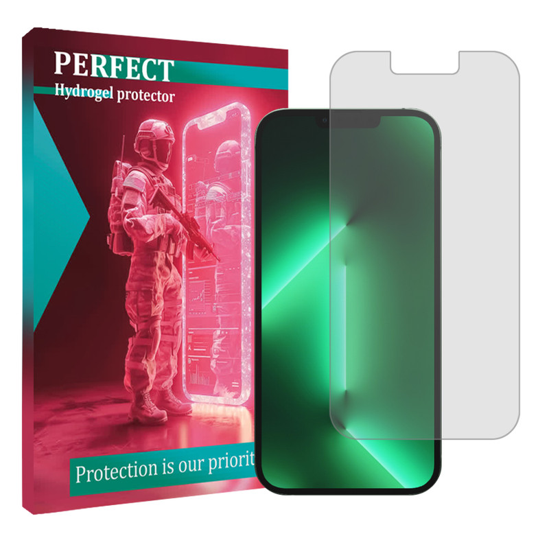محافظ صفحه نمایش شفاف پرفکت مناسب برای گوشی موبایل اپل iPhone 13 Pro Max