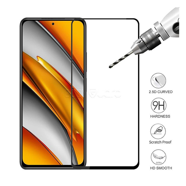 محافظ صفحه نمایش بادیگارد مدل FX مناسب برای گوشی موبایل شیائومی Poco F3
