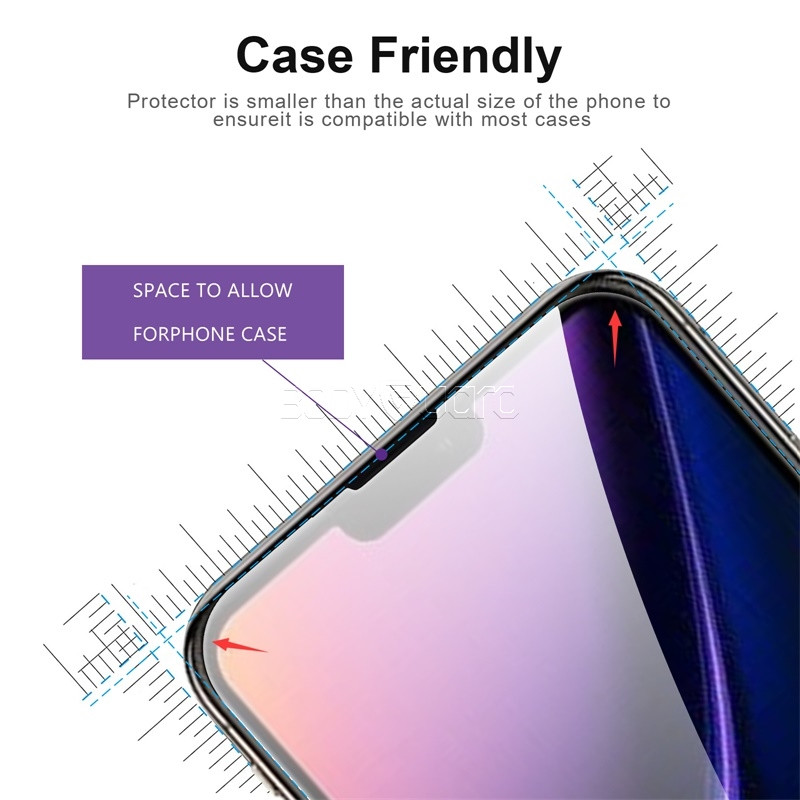 محافظ صفحه نمایش بادیگارد مدل FIP مناسب برای گوشی موبایل اپل iPhone 13 Mini