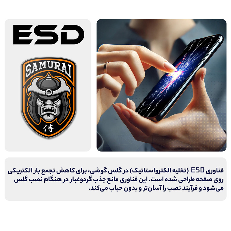 محافظ صفحه نمایش شیشه ای D`HARDمدل ovglass مناسب برای گوشی موبایل سامسونگ Galaxy A54 / S23 FE