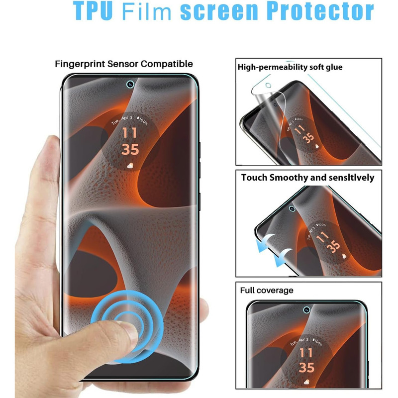 محافظ صفحه نمایش بادیگارد مدل Hydrogel مناسب برای گوشی موبایل موتورولا Edge 50 Pro / Fusion / Ultra