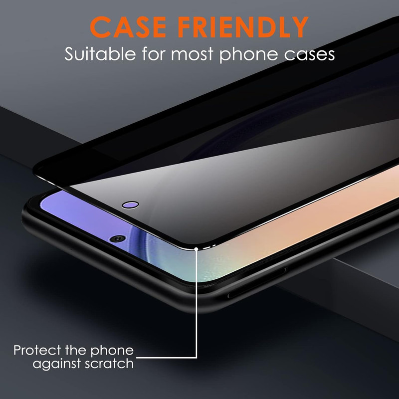 محافظ صفحه نمایش حریم شخصی بادیگارد مدل PS مناسب برای گوشی موبایل سامسونگ Galaxy S23 FE