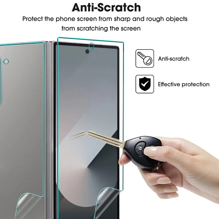 محافظ صفحه نمایش مدل Hydrogel مناسب برای گوشی موبایل سامسونگ Galaxy Z Fold 7