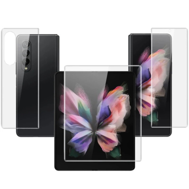 محافظ صفحه نمایش بوف مدل Hydrogel مناسب برای گوشی موبایل سامسونگ Galaxy Z Fold 7 به همراه محافظ پشت گوشی