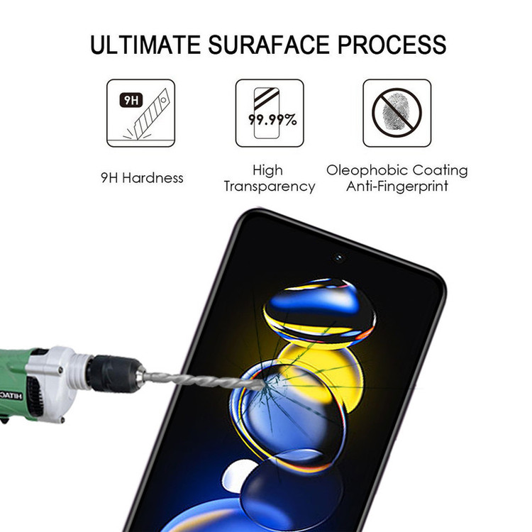 محافظ صفحه نمایش شیشه ای مدل ovglass مناسب برای گوشی موبایل شیائومی Poco X4 GT