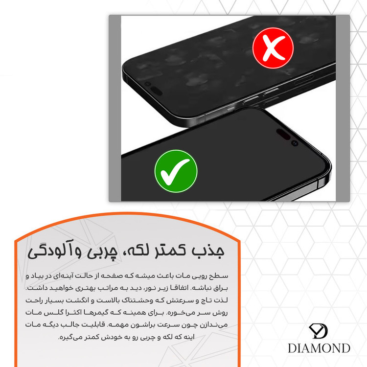 محافظ صفحه نمایش مات دیاموند مدل Tough مناسب برای گوشی موبایل سامسونگ Galaxy A56