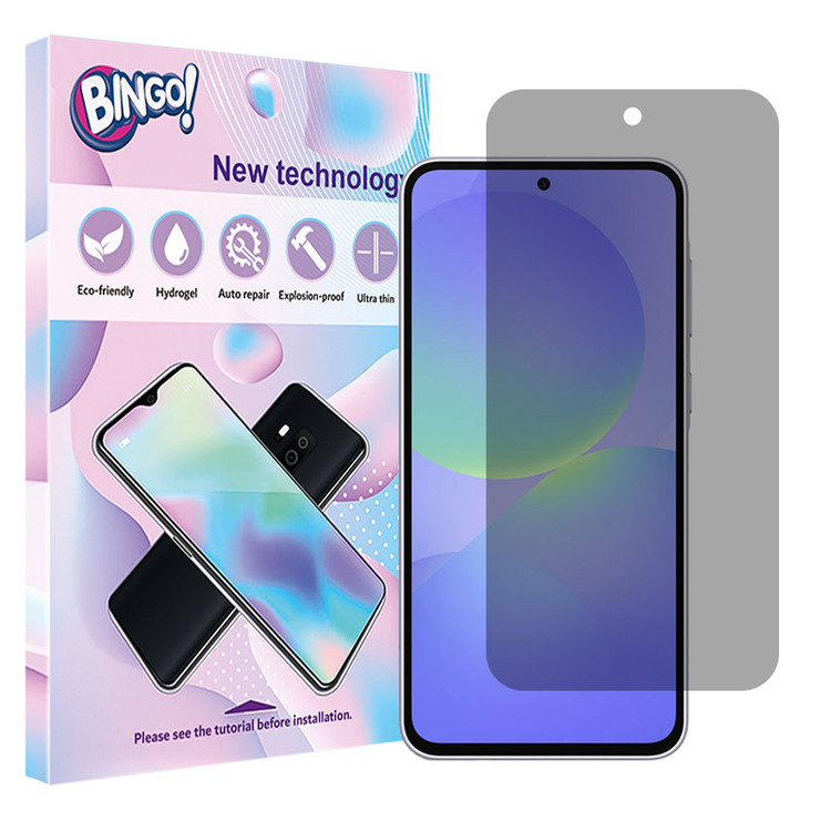 محافظ صفحه نمایش حریم شخصی بینگو مدل Tough مناسب برای گوشی موبایل سامسونگ Galaxy A56