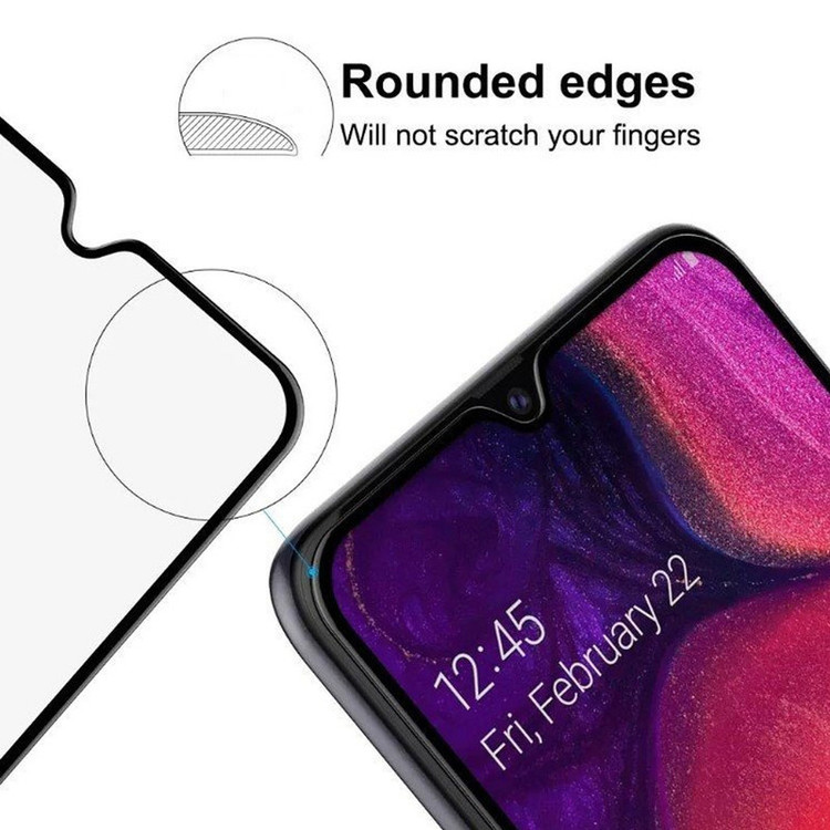 محافظ صفحه نمایش شیشه ای سامورایی مدل ovglass مناسب برای گوشی موبایل سامسونگ Galaxy A50 / A50s / A30 / A30s