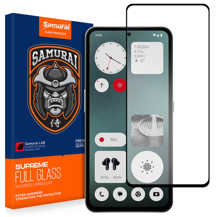 محافظ صفحه نمایش سامورایی مدل ovglass مناسب برای گوشی موبایل ناتینگ CMF Phone 1