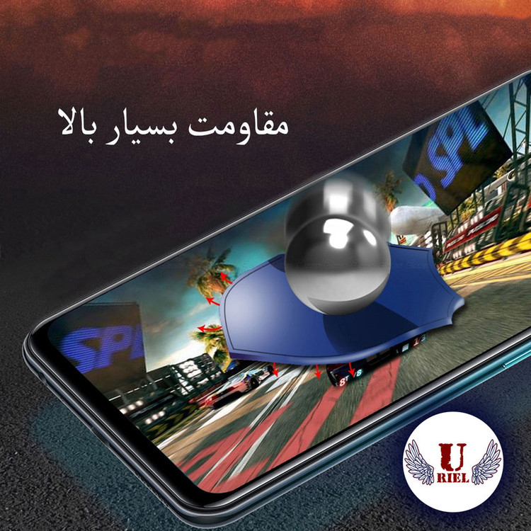 محافظ صفحه نمایش سرامیکی مات یوریل مدل UCM-K مناسب برای گوشی موبایل سامسونگ Galaxy A06 بسته چهار عددی