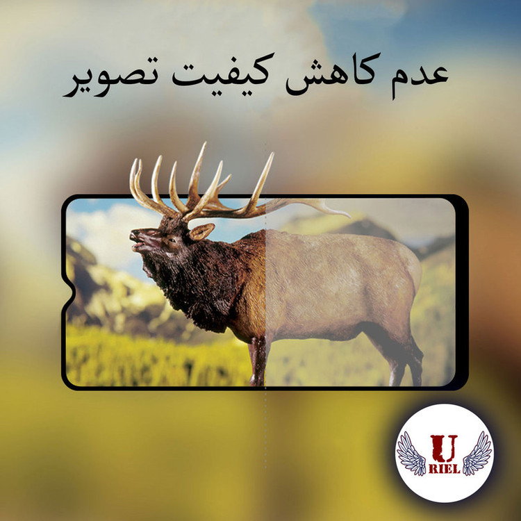 محافظ صفحه نمایش سرامیکی مات یوریل مدل UCM-K مناسب برای گوشی موبایل سامسونگ Galaxy A06 بسته چهار عددی