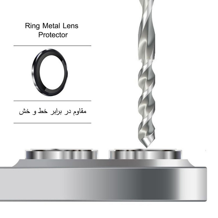 محافظ صفحه نمایش مدل FL Edge Ring مناسب برای گوشی موبایل شیائومی Redmi Note 14 Pro 4G به همراه محافظ لنز دوربین