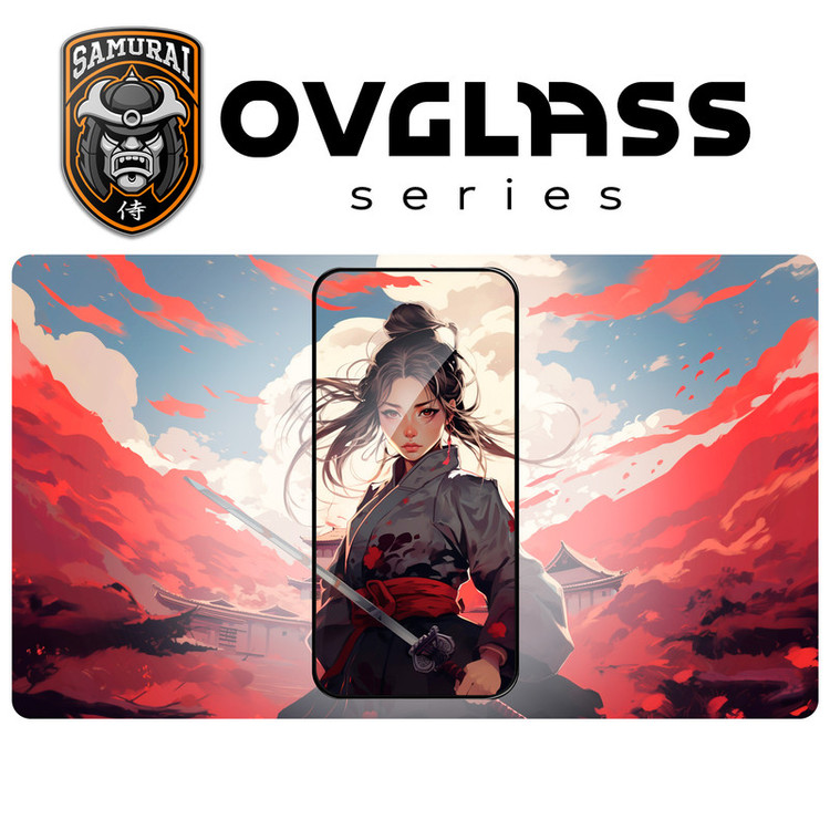 محافظ صفحه نمایش سامورایی مدل ovglass مناسب برای گوشی موبایل سامسونگ Galaxy A56 / Galaxy A36