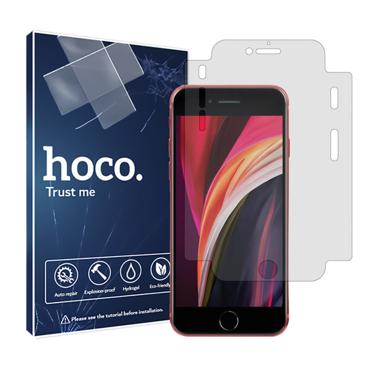 محافظ صفحه نمایش شفاف هوکو مدل HyGEL مناسب برای گوشی موبایل اپل iPhone SE (2020)