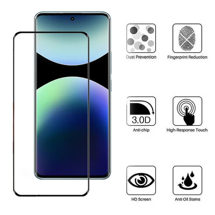 محافظ صفحه نمایش اپیکوی مدل FullGlass Kamo مناسب برای گوشی موبایل شیائومی Redmi Note 14 Pro Plus/13 Pro Plus/ Note 14 Pro 5G / Poco X7