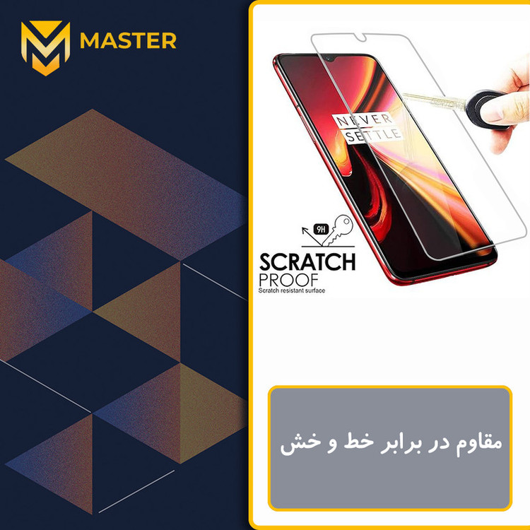 محافظ صفحه نمایش شفاف مستر مدل Resistant مناسب برای گوشی موبایل شیائومی Redmi 13