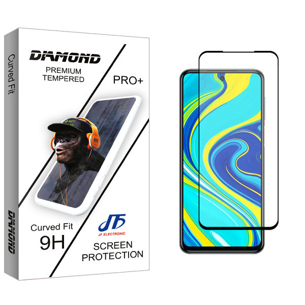 محافظ صفحه نمایش سرامیکی جی اف مدل Diamond glass مناسب برای گوشی موبایل شیائومی Redmi Note 9S