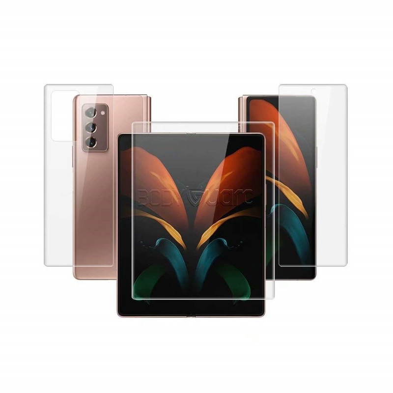 محافظ صفحه نمایش بادیگارد مدل HydroGel مناسب برای گوشی موبایل سامسونگ Galaxy Z Fold 2 به همراه محافظ پشت