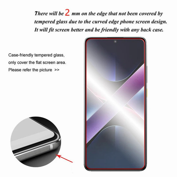 محافظ صفحه نمایش سامورایی D`HARD ٰمدل ovglass مناسب برای گوشی موبایل شیائومی Poco X7 Pro